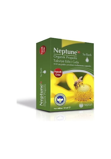 Neptune Su Bazlı Propolis Damla 50 ML