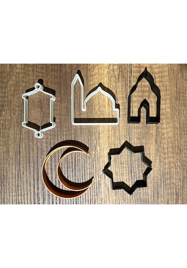 Ramazan Kurabiye Kalıbı, Kil, Oyun Hamuru Damga Ve Kesici