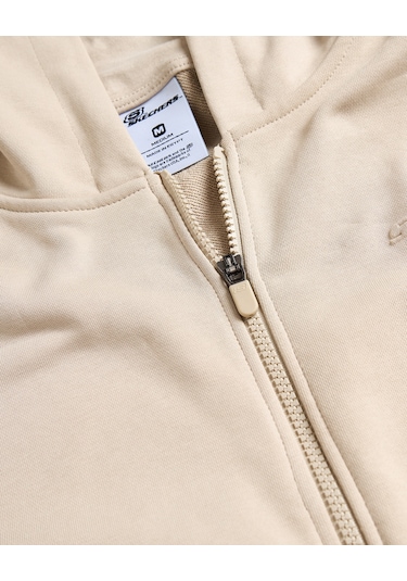 Skechers M Essential Full Zip Hoodie Sweatshirt Erkek Gri Sweatshirt S242112-013 Gri