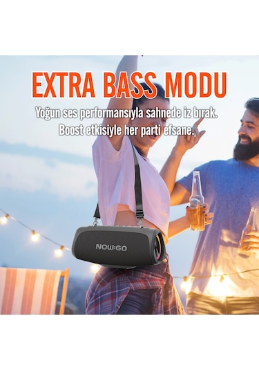 Nowgo Storm S 60w Rgb Super Bass Tws Party Speaker Taşınabilir Kablosuz Bluetooth Hoparlör