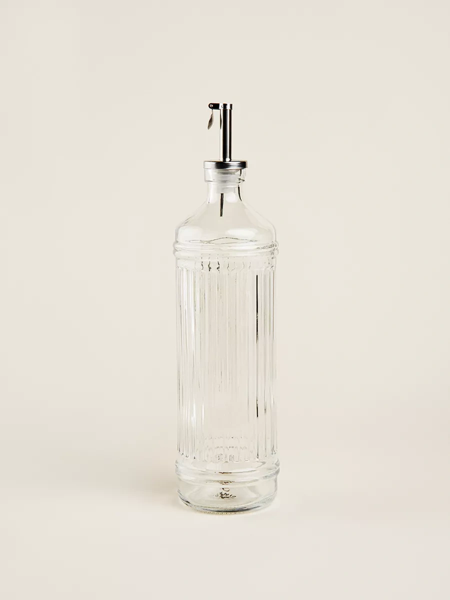 Sl Home Velette 750 Ml Cam Yağ Şişesi Dozajlayıcılı 232631073 Beyaz