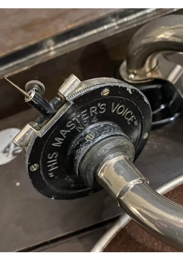 His Master'S Voice 4 Grand Antika Gramafon 049