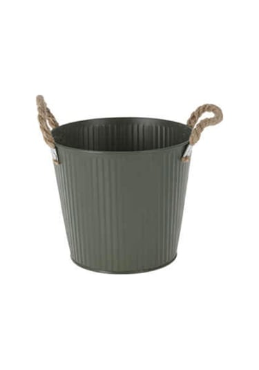 Metal Saksı Jüt Saplar 16x16cm 51801832