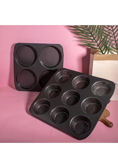 Yuntech01 4 İnç Altın Kaplama Hamurger Kek Kalıbı, Pişirme Aleti, Anti-yapışkan, Çok Amaçlı, Hamburger-pasta Poğaça İçin, Profesyonel Mutfak Gereci