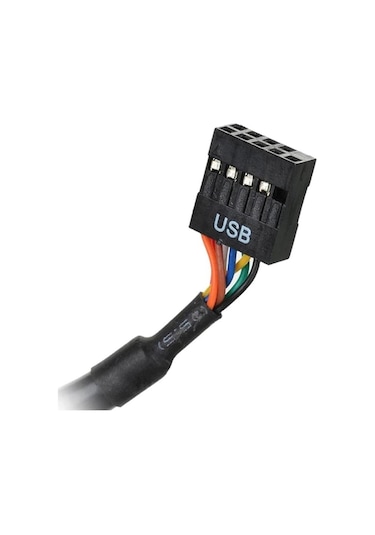 Ancheyn 9 Pin Usb 2.0 Dişi 19 Pin Usb 3.0 Erkek Çevirici Dönüştürücü Adaptör Kablosu 4584