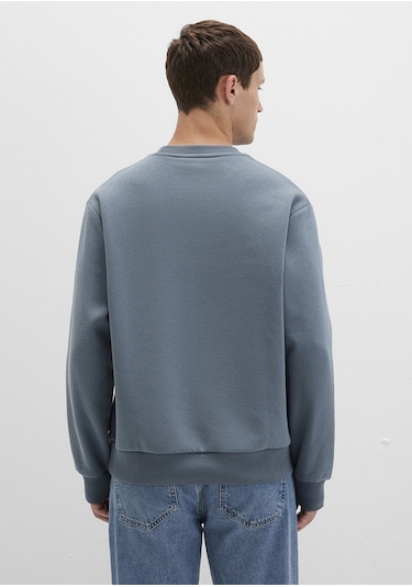 Mavi - Bisiklet Yaka Lacivert Basic Sweatshirt 0s10276-80889 Gri