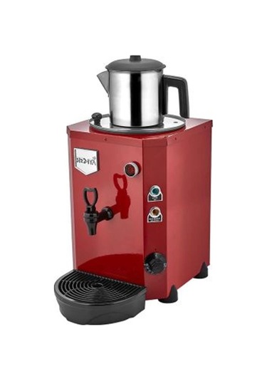 Remta De14 Jumbo Çay Makinesi, Tek Demlikli, 9 L, Elektrikli, Kırmızı