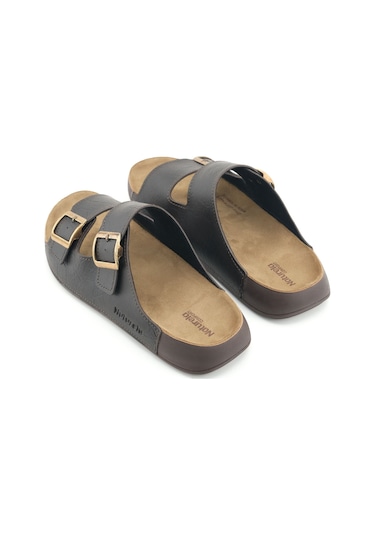 Gezer Naturela Comfort Erkek Yazlık Suni Deri Çift Toka Ayarlanabilir Rahat Taban Günlük Terlik Kahve Gezer Naturela Comfort Erkek Yazlık Suni Deri Çift Toka Ayarlanabilir Rahat Taban Günlük Terlik Kahve