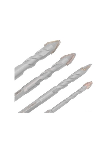 Besthome1 4'lü Sert Metal Matkap Ucu Seti - Cam, Seramik, Fayans İçin Yüksek Hassasiyetli Delme Aletleri