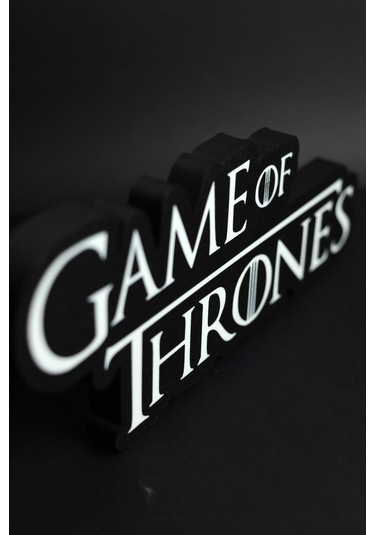 Game Of Thrones - 3 Boyutlu Tabela - 25cm X 10.5cm X 1.5cm