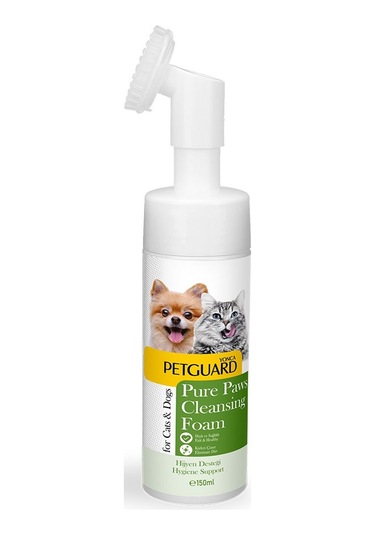 Petguard Kedi Köpek Pati Temizleme Köpüğü 150 Ml