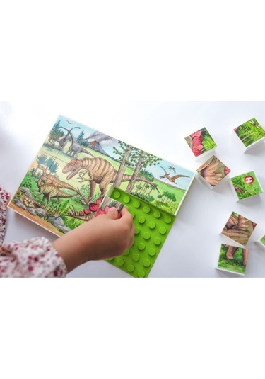 Hubelino 35 Parça Puzzle Dinozor Dünyası 410191