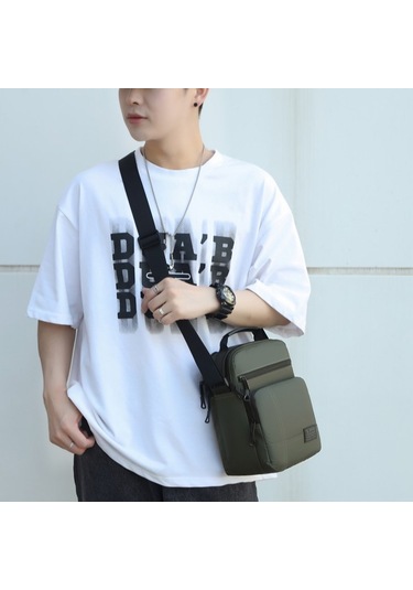 JPD-66945 Messenger Omuz ve El Çantası-Yeşil