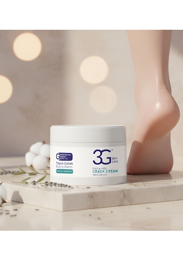 3g Topuk Çatlak Bakım Kremi 100 Ml
