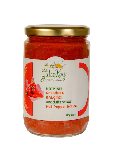 GüleçKöy Acı Biber Salçası 870 G