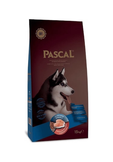 Pascal Somonlu Yetişkin Köpek Maması 15 KG