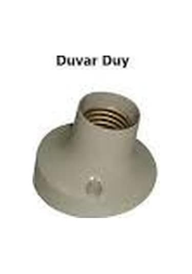 Çetsan Duvar Duy E 27 Beyaz Duvar Duy