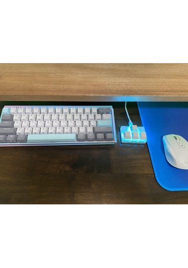 Springsun 4 Tuşlu Mekanik Usb Kablolu Klavye - Wasd Ve Ok Tuşları, Kırmızı Switch, Özelleştirilebilir Kısayollar Optik