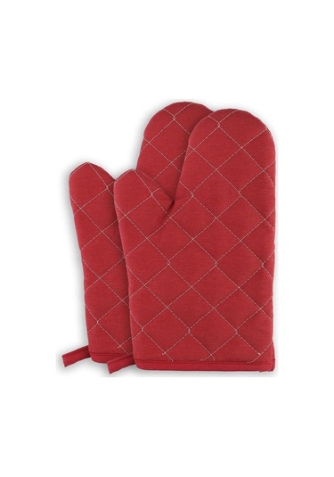 Yanmaz Ve Isıya Dayanıklı Fırın Eldiveni 2 Eldiven Vişne