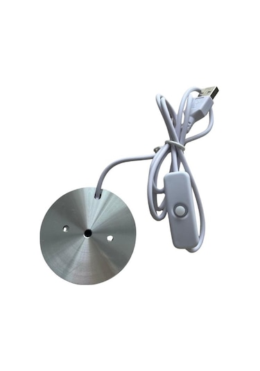 Dc 5v Alüminyum Kasalı Usb Anahtarlı Kablolu Led Kit 60 8mm Beyaz