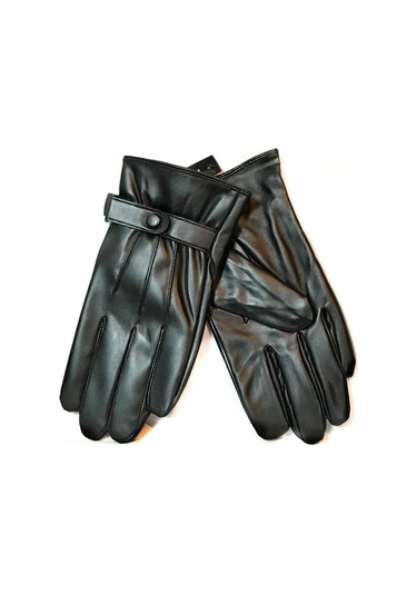 Erkek Suni Deri Eldiven Dokunmatik Ekran Uyumlu 18K06