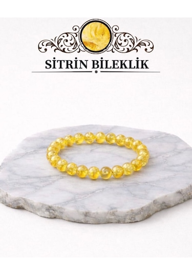 Sitrin Doğaltaş Bileklik Diğer