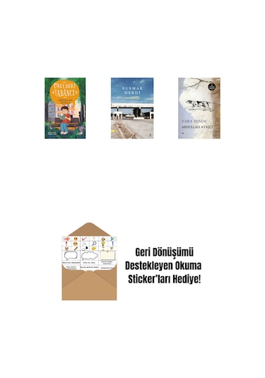 Okuldaki Yabancı + Susmak Derdi + Yara Bende + Okuma Sticker'ları