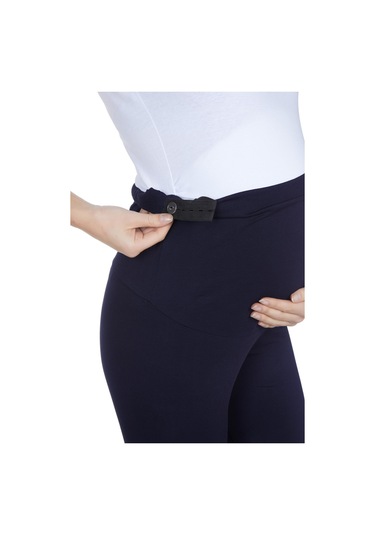 Luvmabelly Myra8001-8002-8009 Beli Ayarlanabilir Hamile Tayt-lacivert