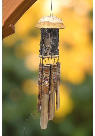 Kuş Yuvalı Rüzgar Çanı