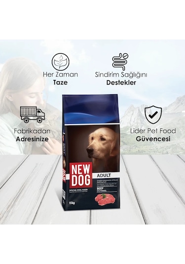 Newdog Maintenance Formula Etli Yetişkin Köpek Maması 15 KG