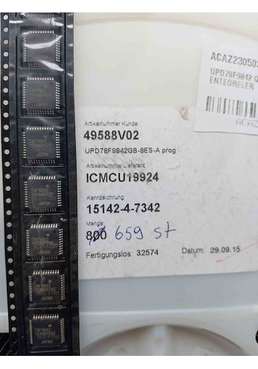 Upd78f9842 Qpf44 Ebmpapst Smd Entegreler