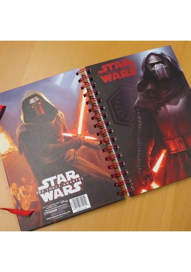 A5 Defter Star Wars Episode Vıı Kylo Ren Dark Çok Renkli