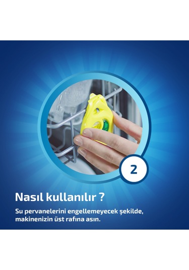 Finish Deo Limonlu Bulaşık Makinesi Kokusu 2 x 60 Yıkama