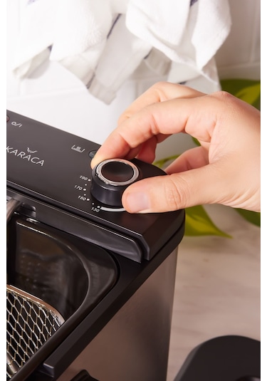 Karaca Yağ Filtreli Zamanlayıcılı XL 3.2 L Fritöz