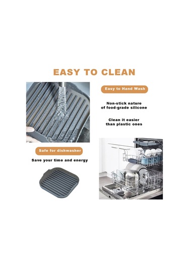 Xurunkeji Silikon Mikrodalga Pastırma Tepsisi Mikrodalga Pastırma Makinesi Gıda Sınıfı Silikon Mikrodalga Pastırma Tavası Gri Gri