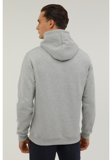 Superfly MEN KAPŞ. SWEAT Gri Erkek Sweatshirt Gri