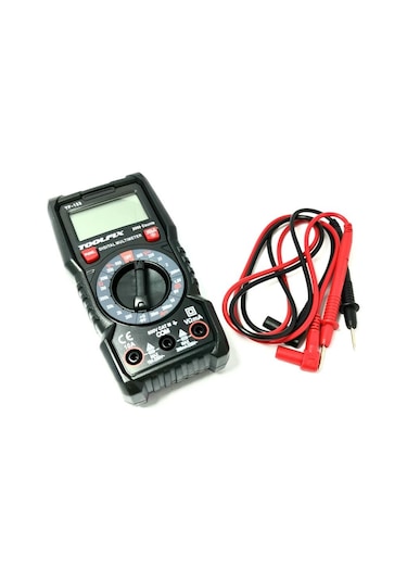 Toolfıx Tf-133 Işıklı Dijital Multimetre Ölçü Aleti