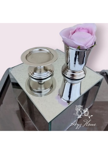 Gül Kovası/ Pembe Kadife Gül- Lokumluk -kahve Yanı Sunum - Isteme -söz