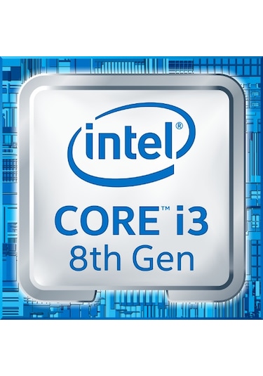 Intel Core i3-8100 3.6 GHz LGA1151 6 MB Cache 65 W İşlemci Tray
