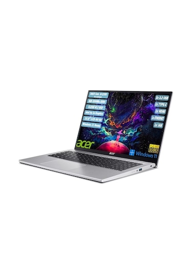 Acer Aspire 3 A315-59-59AY NX.K6TEY.002-000 i5-1235U 16 GB 512 GB SSD 15.6" W11H Dizüstü Bilgisayar