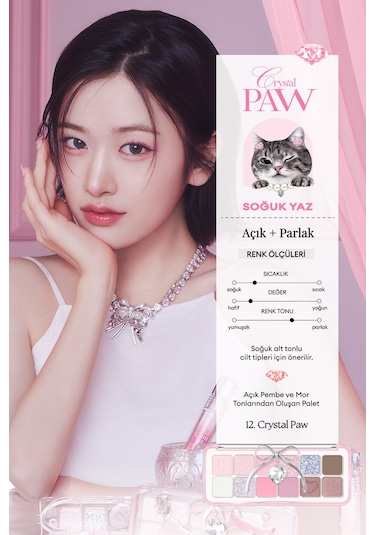 Clio Pro Eye Palette Air 12 Crystal Paw