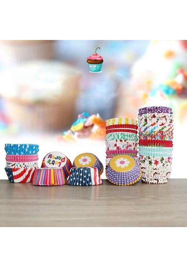 Suntek Muffin Kalıbı Yuvarlak 7cm Kek Kalıbı Küçük Kek Kalıbı