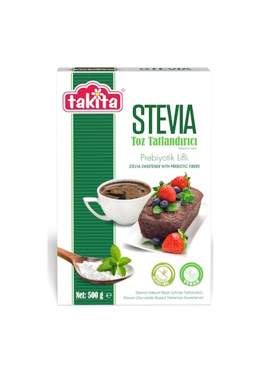 Takita Stevia Prebiyotik Lifli Tatlandırıcı 500 G