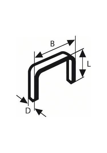 Bosch Zımba Teli Tip 53 11.4x0.74x18 mm - 1609200369