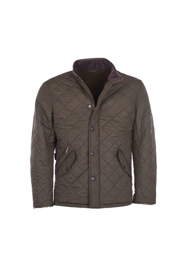 Barbour Powell Polar Kapitone Ceket Ol51 Olive(487745945) Yeşil