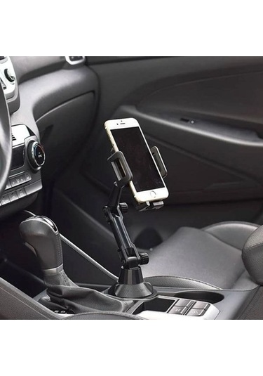 Zmc Bilişim Teleskopik Araç Bardak Yerine Giren Telefon Tutucu