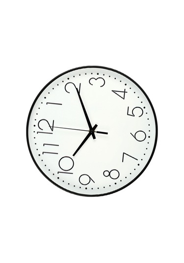 Sessiz Duvar Saati 20 Cm Şeffaf Cam Tik Tak Sesi Yok Kolay Kurulum B Diğer