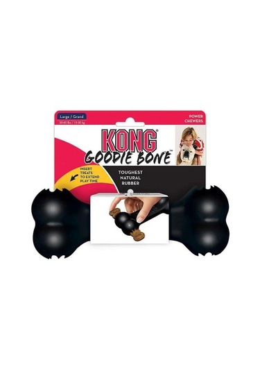 Kong Extreme Goodie Bone Kemik Şeklinde Çok Amaçlı Ultra Sert Köpek Oyuncağı L