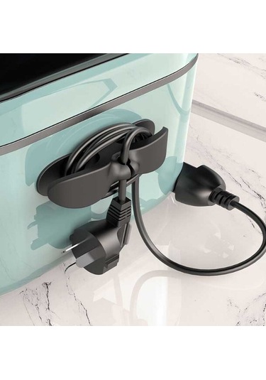 Larimar Çok Amaçlı Kablo Düzenleyici 2 Adet - 9090975859667lmr Çok Renkli