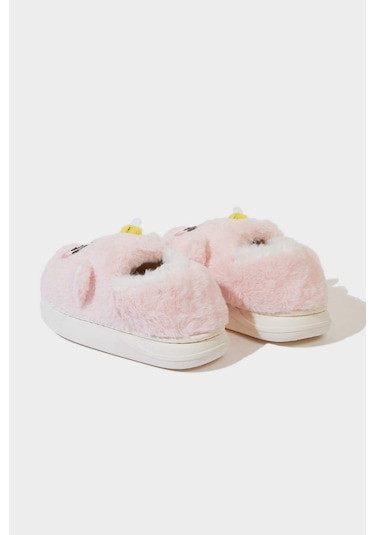 Defacto Kız Çocuk Düz Taban Panduf F1931a825wnpn10 Pembe